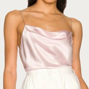 Cami NYC Blush Satin Camisole